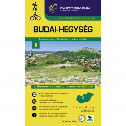 Cartographia Budai-hegység turistatérképe