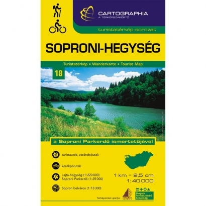Cartographia Soproni-hegység turistatérképe