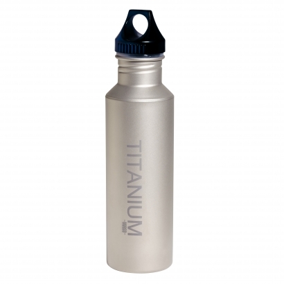Vargo Titanium Water Bottle italtartó palack műanyag kupakkal