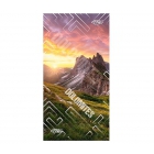4 Fun Mountain Collection többfunkciós csősál (Dolomites Sunset)